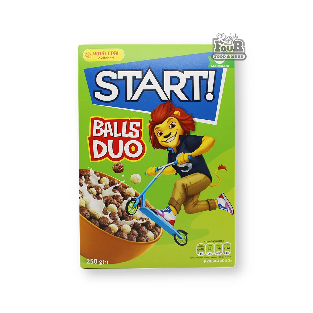 Նախաճաշի գնդիկներ «START Balls Duo» 250գ